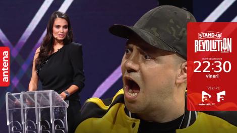 Stand-up Revolution | Sezonul 2, 11 noiembrie 2022. Anca Serea, roast despre cei șase copii ai săi