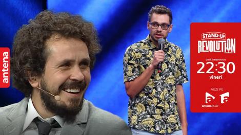 Stand-up Revolution | Sezonul 2, 11 noiembrie 2022. Paul Szabo, număr de comedie senzațional: Dacă vreau să trec strada trebuie să fac o piruetă!