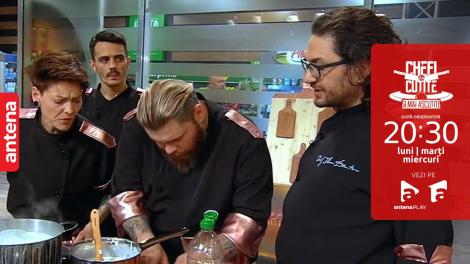 Chefi la cuțite | Sezonul 10, 14 noiembrie 2022. Gestul neașteptat pe care l-a făcut Oxi în timpul probei