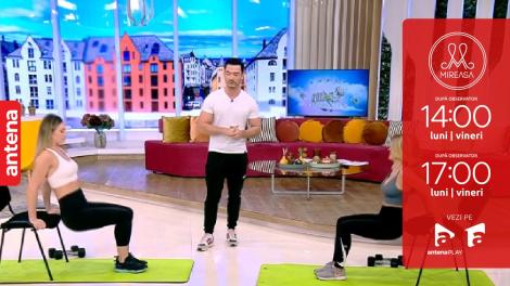 Super Neatza, 14 noiembrie 2022. Top cinci exerciții pentru brațe tonifiate, pe care le poți face acasă