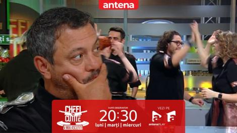 Chefi la cuțite | Sezonul 10, 15 noiembrie 2022. Ce echipă a câștigat battle-ul 13. Cum a reacționat Chef Sorin Bontea