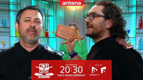 Chefi la cuțite | Sezonul 10, 15 noiembrie 2022. Chef Florin Dumitrescu „și-a lovit” adversarii cu o nouă amuletă!