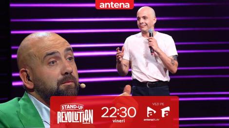 Stand-up Revolution | Sezonul 2, 18 noiembrie 2022. Karl Pinzon, super numar de stand-up