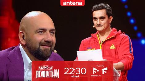 Stand-up Revolution | Sezonul 2, 18 noiembrie 2022. Marian Drăgulescu și asemănările dintre preoți și sportivi