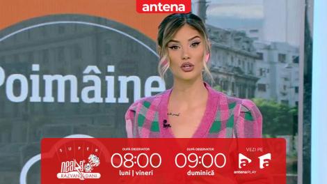 Super Neatza, 18 noiembrie 2022. Prognoza Meteo: Unde se anunță ploi