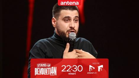 Stand-up Revolution | Sezonul 2, 18 noiembrie 2022. Cătălin Delca - jurizare