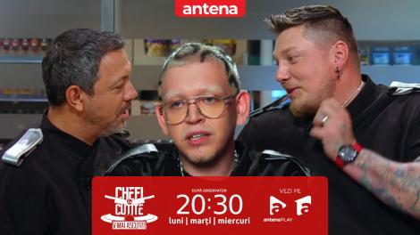 Chefi la cuțite | Sezonul 10, 21 noiembrie 2022. Sorin Bontea și concurenții din echipa lui au primit cadouri norocoase de la Titus