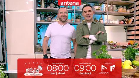 Super Neatza, 22 noiembrie 2022. Chef Radu Darie a gătit chifle de pește marinate în sos de creveți și tahini