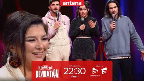 Stand-up Revolution | Sezonul 2, 25 noiembrie 2022. Battle în trei: Mariah Girouard, Mirel Popinciuc și Simon Tage