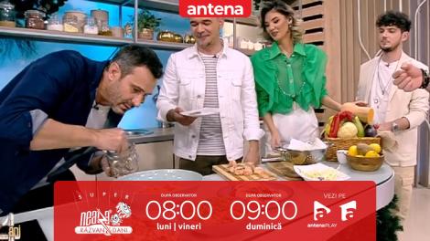 Super Neatza, 28 noiembrie 2022. Rețeta lui Nicolai Tand: Cremă de dovleac cu somon