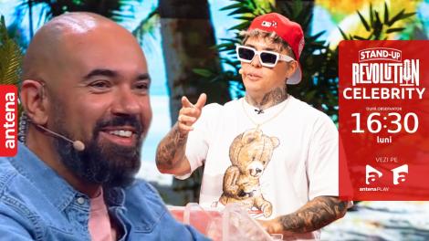 Stand-Up Revolution Celebrity, 28 noiembrie 2022.  Lino Golden l-a luat la roast pe Bobonete