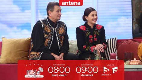 Super Neatza, 29 noiembrie 2022. Nea Mărin și Larisa Barbu, dezvăluiri din noul sezon de Poftiți pe la noi: Am filmat în Moldova, lângă noi era război!"