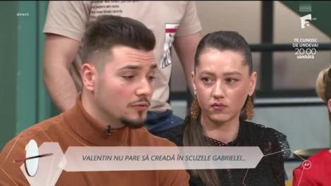 Mireasa Sezonul 6, 30 noiembrie 2022. Valentin nu crede în scuzele Gabrielei