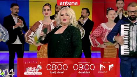 Super Neatza, 1 decembrie 2022.  Ioniță și Viorica de la Clejani cânta piesa "Mândrele"