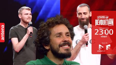 Stand-up Revolution | Sezonul 2, 2 decembrie 2022. Battle: Radu Giurcă VS Tudor Costina