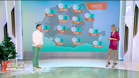 Super Neatza, 6 decembrie 2022. Prognoza Meteo: Cer acoperit și precipitații sub formă de ploaie