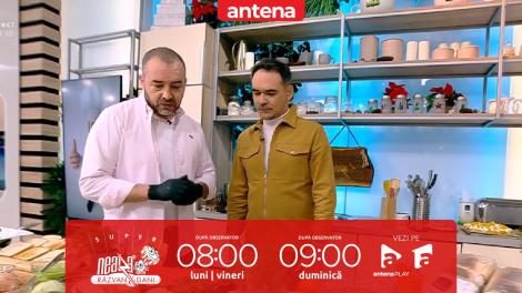 Super Neatza, 7 decembrie 2022. Chef Radu Darie a gătit Somon sălbatic și risotto cu mazăre