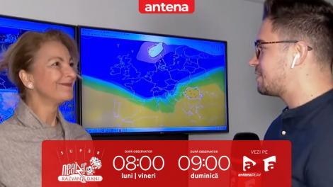 Super Neatza, 7 decembrie 2022. Prognoza Meteo de la ANM: Un val tropical traversează România