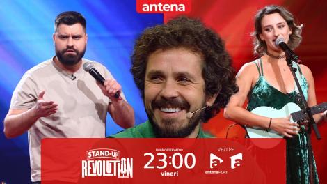 Stand-Up Revolution sezonul 2, 9 decembrie 2022. Battle: Geo Adrian vs. Jamie Lerner