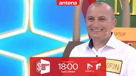 Preţul cel bun sezonul 3, 9 decembrie 2022. Florin a câștigat un laptop și un aspirator vertical