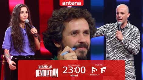 Stand-Up Revolution sezonul 2, 9 decembrie 2022. Battle: Karl Pinzon vs. Andreea Curea