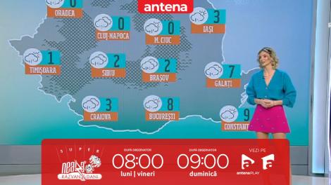 Super Neatza, 12 decembrie 2022. Vremea cu Ramona Olaru: Temperaturile vor fi apropiate de cele specifice perioadei