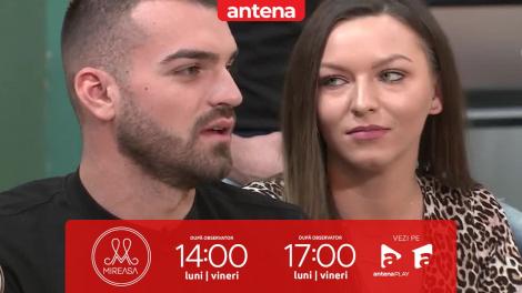 Mireasa Sezonul 6, 13 decembrie 2022. Deni este geloasă? Se teme să nu fie înșelată