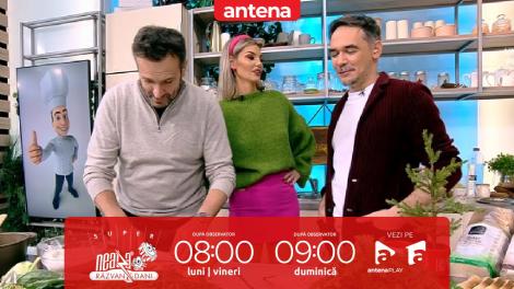 Super Neatza, 14 decembrie 2022. Rețeta lui Nicolai Tand: Tartă cu ceapă