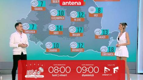 Super Neatza, 15 decembrie 2022. Vremea cu Ramona Olaru: Temperaturile sunt în creștere