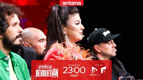 Stand-Up Revolution sezonul 2, 23 decembrie 2022. Maria Popovici, luată prin surprindere! Cine sunt concurenții calificați în finala