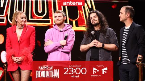 Stand-Up Revolution sezonul 2, 23 decembrie 2022. Jurizare Battle: Tudor Costina vs. Sorin Șetreanu