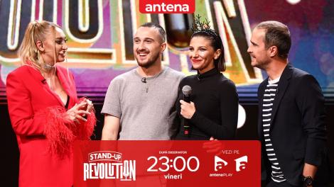 Stand-Up Revolution sezonul 2, 23 decembrie 2022. Jurizare Battle: Teodora Nedelcu vs. Augustin Zainea