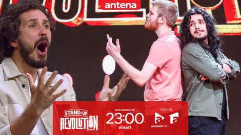 Stand-Up Revolution sezonul 2, 23 decembrie 2022. Battle Semifinală: Tudor Costina vs. Sorin Șetreanu