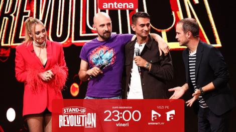 Stand-Up Revolution sezonul 2, 23 decembrie 2022. Jurizare Battle: Florin Gheorghe vs. Andrei Negoiță