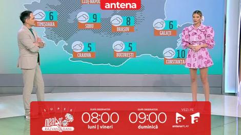 Super Neatza, 22 decembrie 2022. Vremea cu Ramona Olaru: Temperaturile sunt în creștere