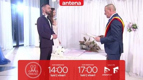Finala Mireasa Sezonul 6, 23 decembrie 2022. Ce cupluri s-au căsătorit!