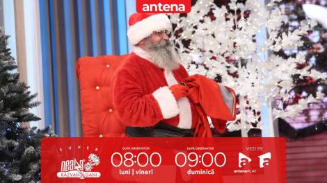 Super Neatza, 25 decembrie. Mos Craciun a facut un ultim popas la Neatza
