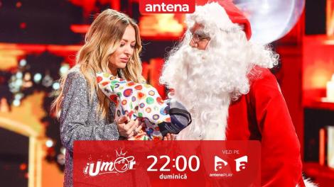 iUmor | Gala de Crăciun, 25 decembrie 2022. Moș Crăciun a venit cu daruri pentru Delia, Costel și Cheloo