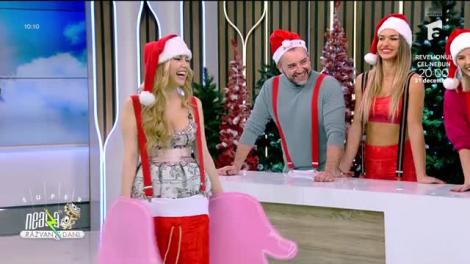 Super Neatza, 26 decembrie 2022.  Jocul ”Mâinile lui Moș Crăciun"cu Elena Gheroghe si Diana Matei