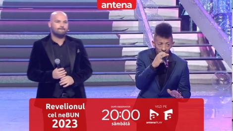 Revelionul cel neBUN 2023. Trupa Alb Negru a cântat piesa ”Mi-e sete de tine”