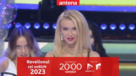 Revelionul cel neBUN 2023. Andreea Bălan a făcut senzație în noaptea dintre ani!