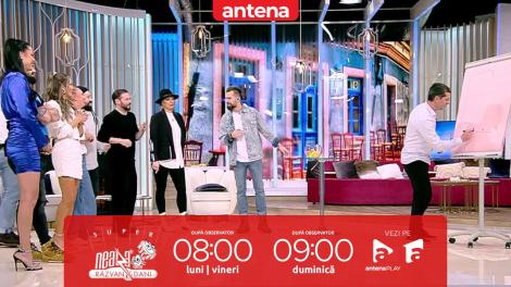 Neatza de Weekend, 15 ianuarie 2022. Jocul ”Spânzurătoarea" cu Oase, Cocuța, Bogdan Boantă și Dan Ristei