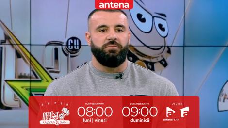Super Neatza, 16 ianuarie 2022. Fitness cu Răzvan Stratulat: circuit pentru coapse ferme și posterior bombat