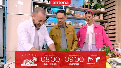 Super Neatza, 16 ianuarie 2023. Chef Radu Darie a gătit rulouri de Somon și Păstrăv