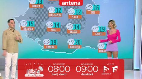 Super Neatza, 18 ianuarie 2023. Vremea cu Ramona Olaru: Cerul se anunță acoperit în mare parte din țară