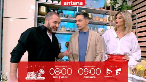 Super Neatza, 23 ianuarie 2023. Rețeta lui Radu Darie: Camembert la cuptor cu nuci și pere caramelizate