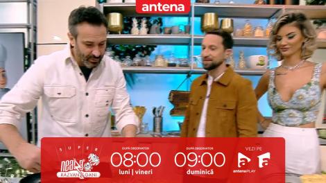 Super Neatza, 25 ianuarie 2023. Reţeta lui Nicolai Tand: bruschete cu ou, şuncă şi spanac