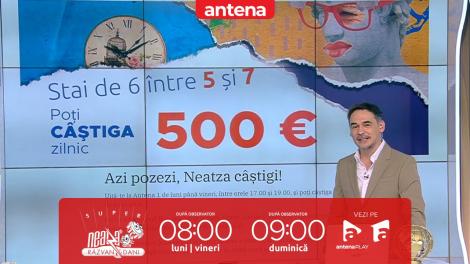 Super Neatza, 1 februarie 2023. Azi pozezi, Neatza câștigi! Mălina a câștigat 500 de euro