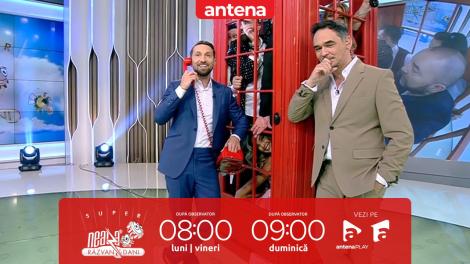 Super Neatza, 1 februarie 2023. The Phone Booth, joc de cultură generală și intuiție alături de telespectatori