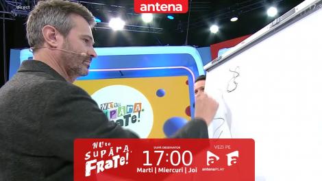 Nu te supăra, frate!, 1 februarie 2023. Nicolai Tand, probleme la planșa de desenat